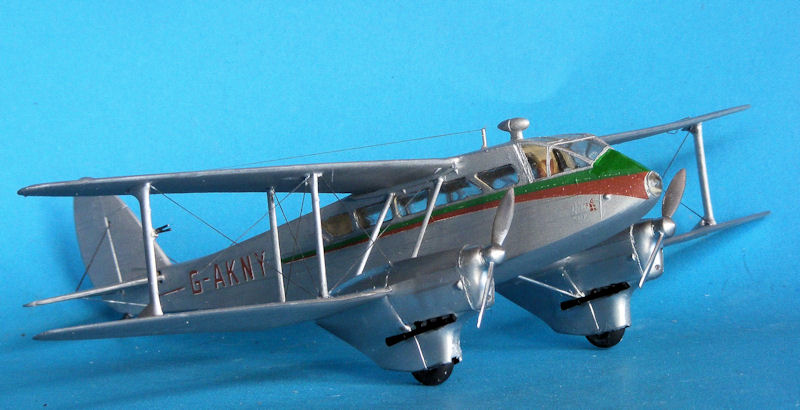 Heller 1/72 de Havilland DH89 Dragon Rapide (1979) - The Modelling