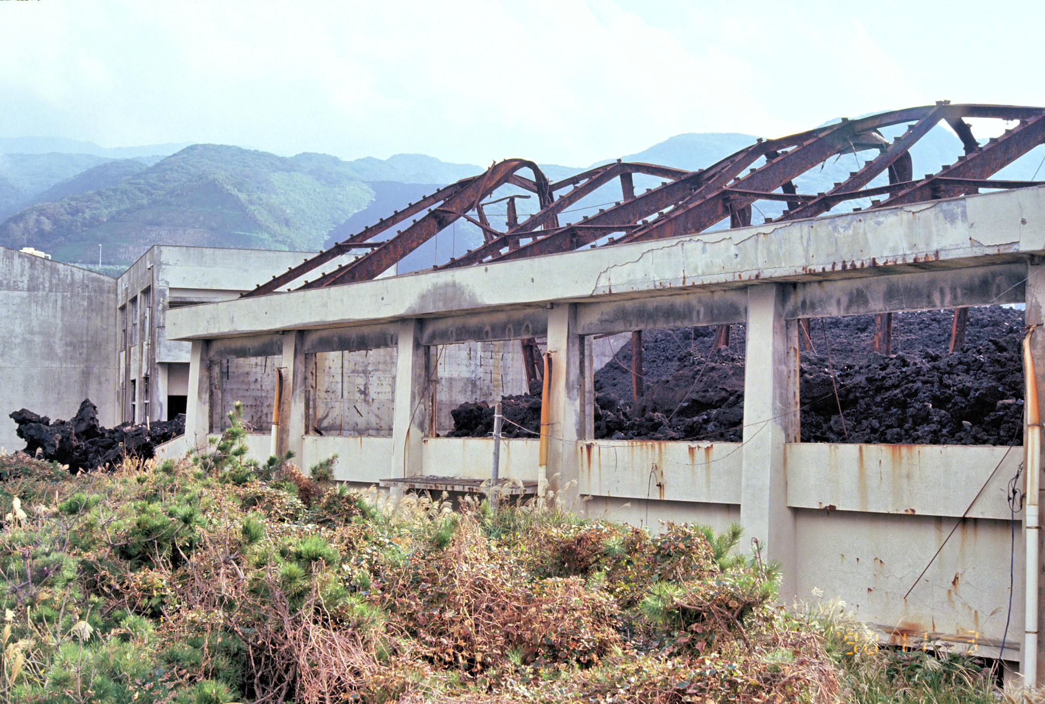 三宅島空写真 Aerial photography of Miyake-jima Island