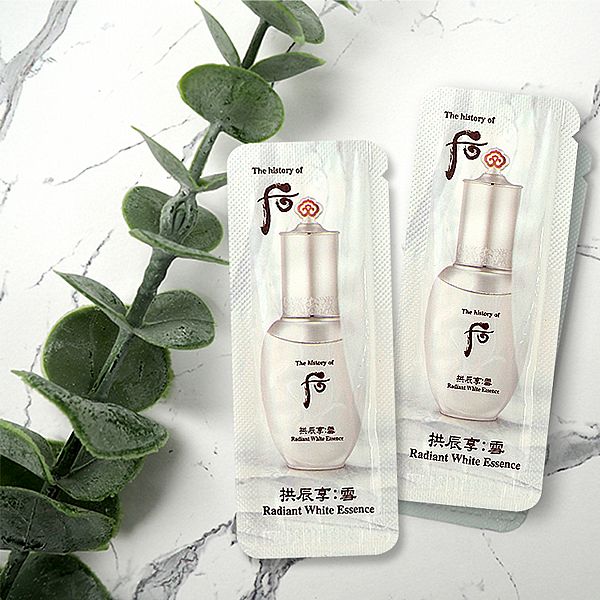 韓國whoo后~拱辰享雪亮白精華(1ml) - 小三美日| 美妝、保養、生活購物網