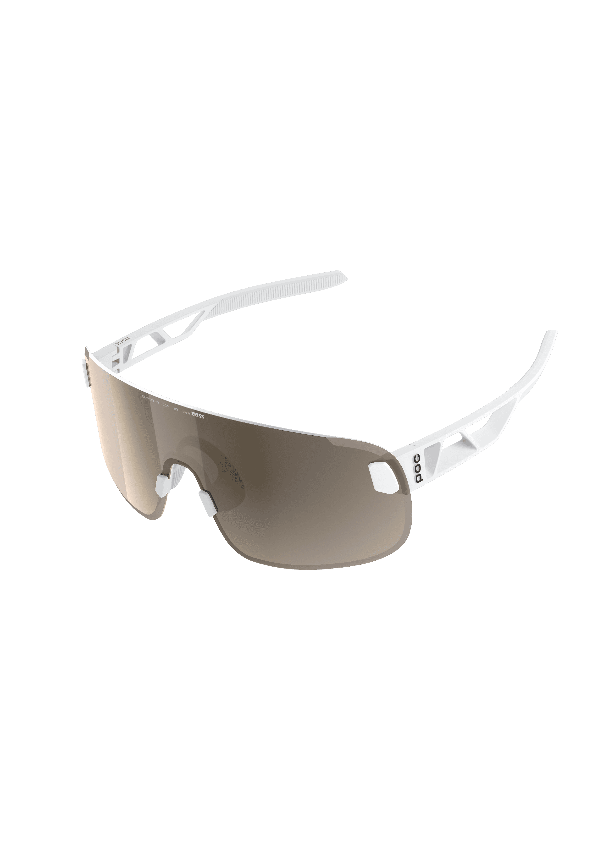 Elicit Bike Sunglasses in Hydrogen White | Cycling Eyewear | POC (US)