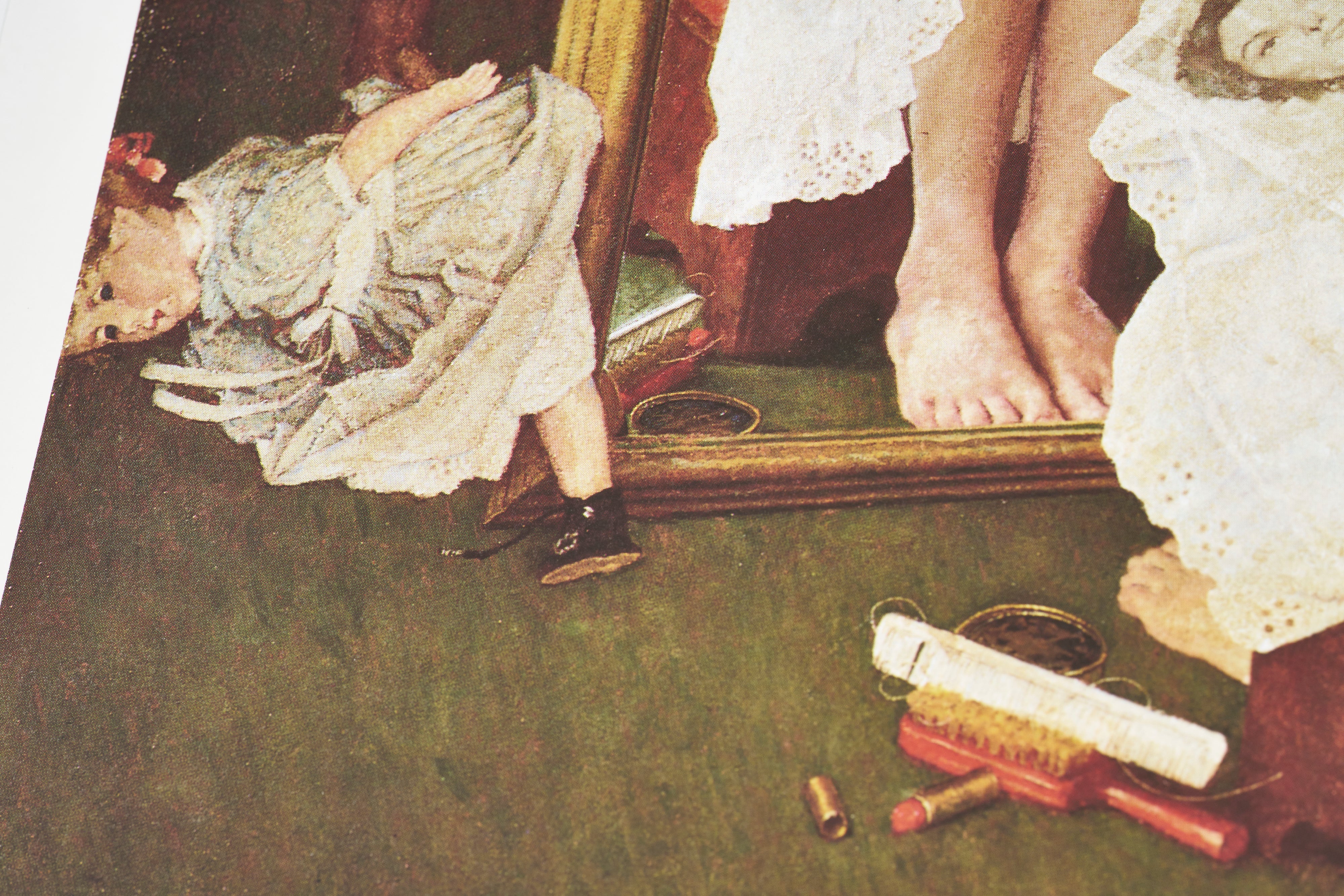 限定10枚】Girl at the Mirror 1954 - CURTIS PUBLISHING 1992