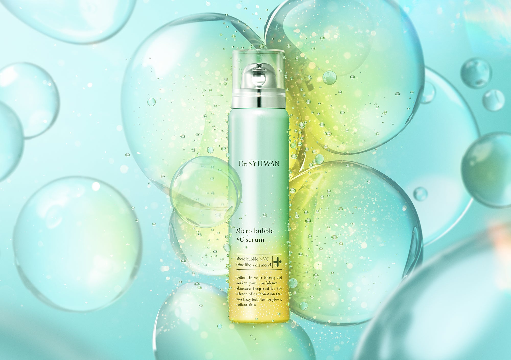 Dr.SYUWAN（ドクターシュワン）から新スキンケア誕生！高濃度*炭酸