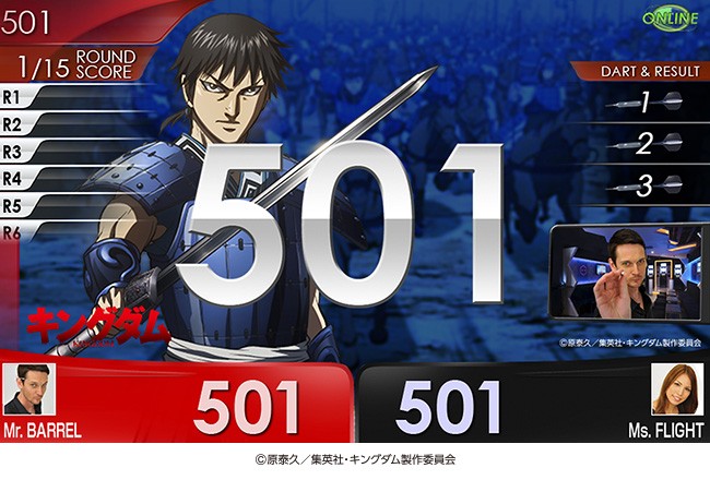 TVアニメ「キングダム」のダーツセットが登場！ | 株式会社ハイブ