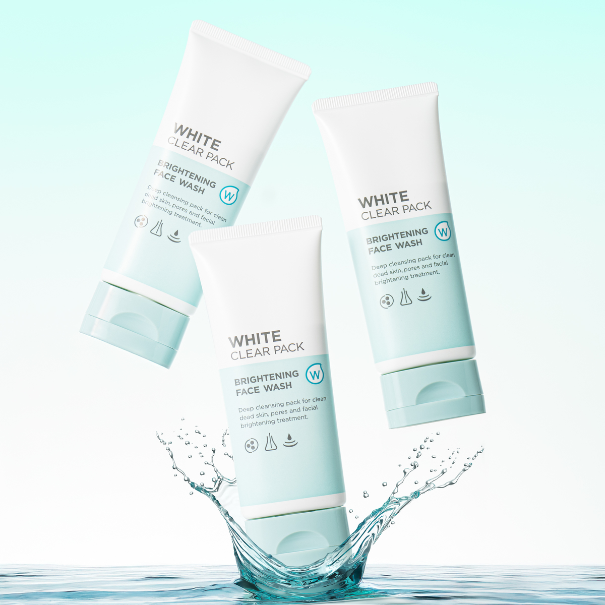 ホワイピュア 薬用W・ホワイトクリアパック3本セット ホワイピュア