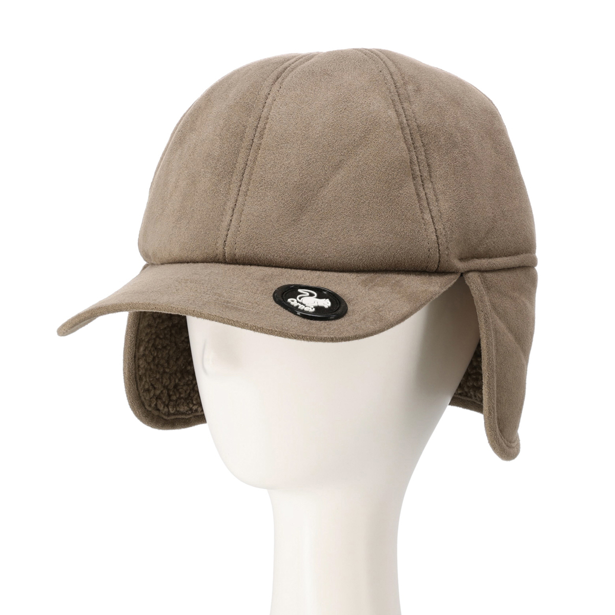 Carney あったかフェイクムートン アビエイターキャップ カーニー