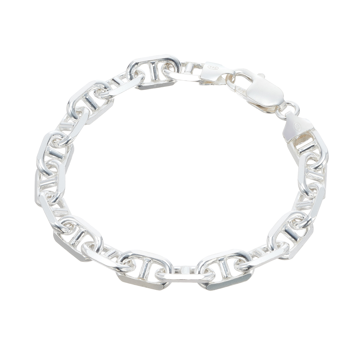 UNOAERRE シルバー925 アンカーチェーン ブレスレット ウノアエレ