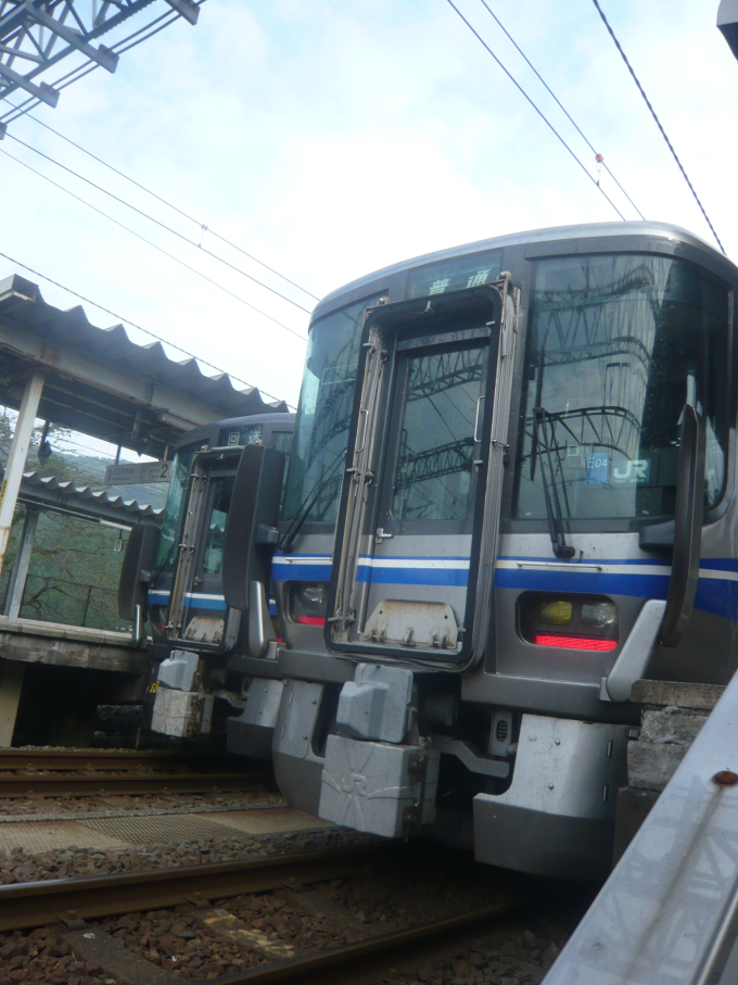 JR西日本521系電車 クモハ521-4 近江塩津駅 鉄道フォト・写真 by 39311