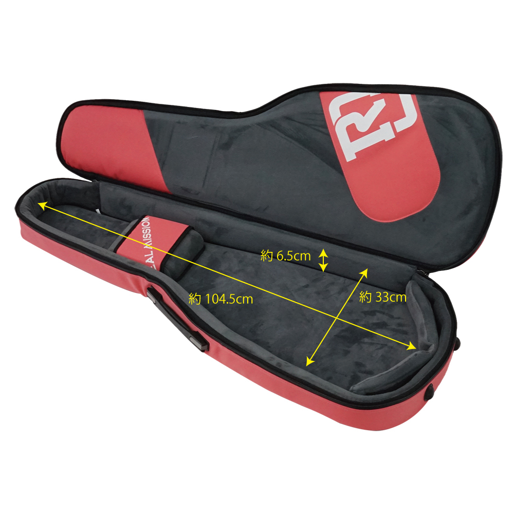 Venus 06-E Pink 防水 エレキギターケース ギグバッグ | REAL MISSION