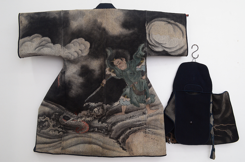 骨董 江戸時代の火消し刺子半纏 | 買取実績 | 骨董品・古美術品買取