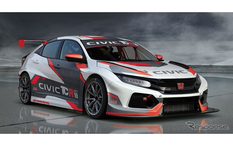 ホンダ シビックタイプR 新型にWTCRレーサー、ジュネーブモーター
