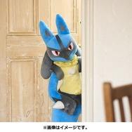 ポケモン』高さ約120cmの「ぬいぐるみ 等身大ルカリオ」登場！予定数に