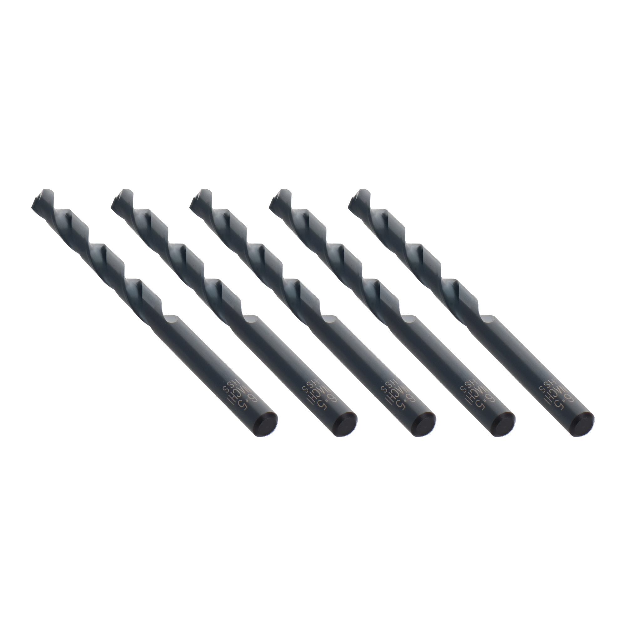 453265 穴あけ 鉄工ドリル（丸軸） 鉄工用ドリル 6.5mm 5本入｜株式