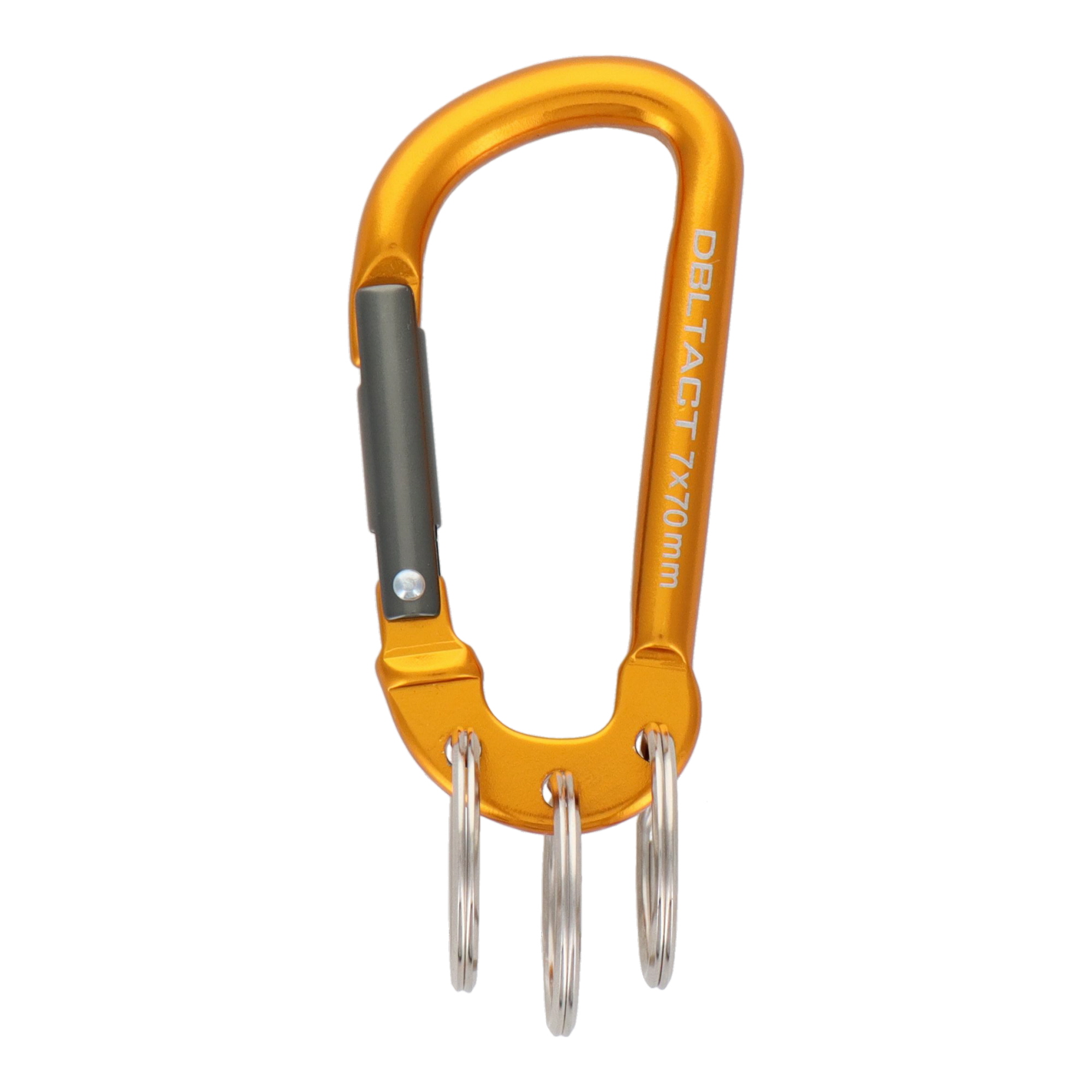 DT-AKT-373 作業ベルト・収納袋 カラビナ アルミカラビナ キーリング付