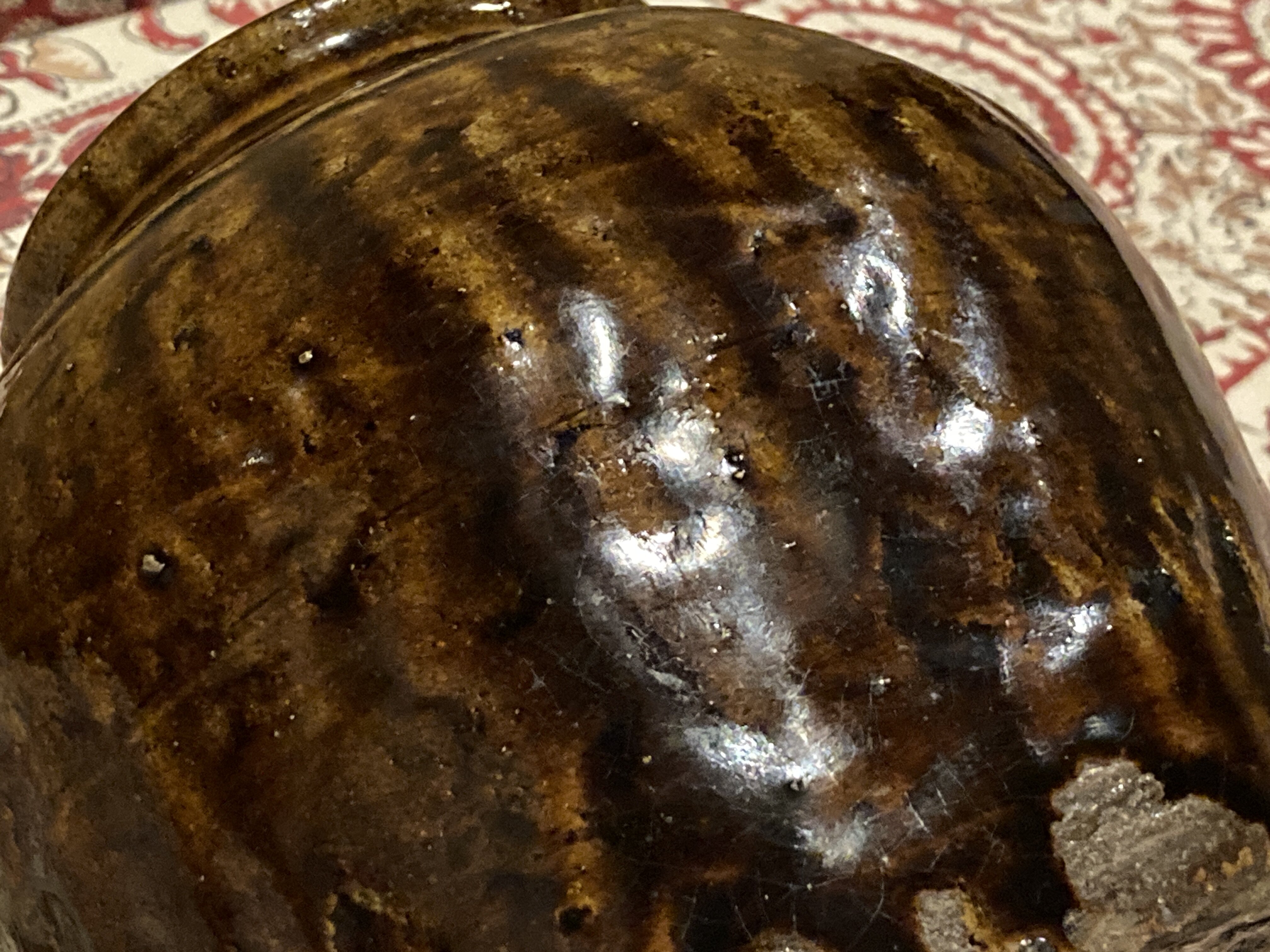 一器・一花・一菓 〜古唐津の種壺 雑器の美〜 千変万化の飴釉水指 滋味