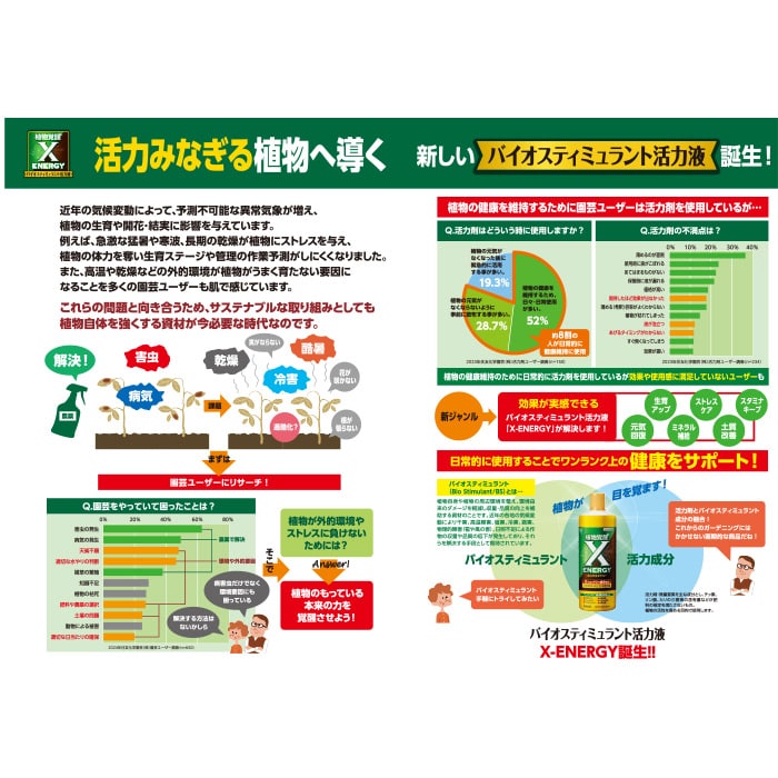 X-ENERGY（エックスエナジー）｜種（タネ）,球根,苗,資材,ガーデニング