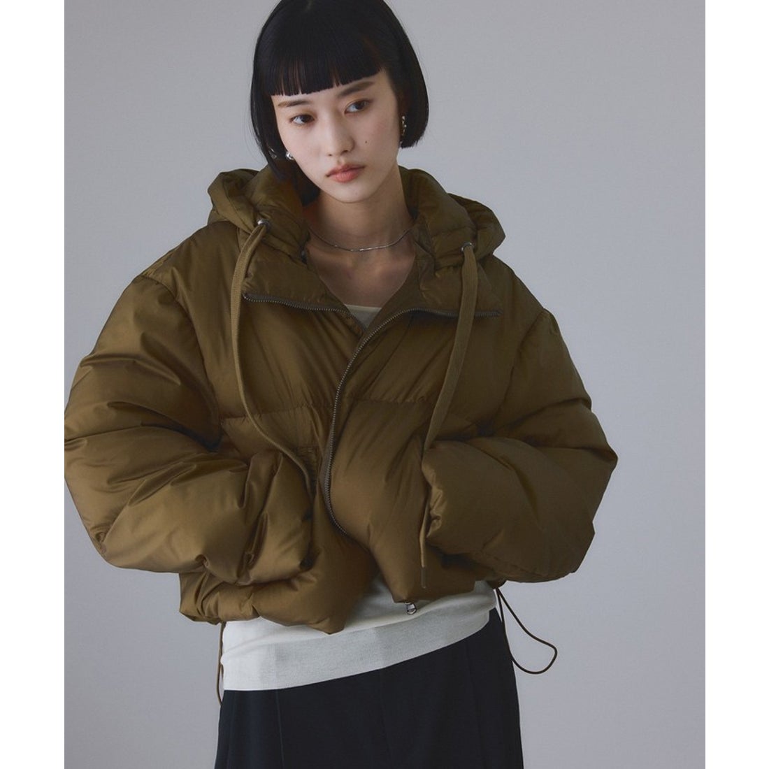 アダム エ ロペ ADAM ET ROPE' 【サステナブル】2WAYフーディショート