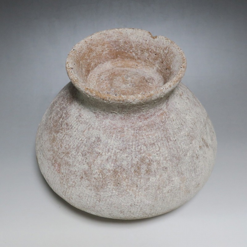 仙遊洞 バンチェン 高足付き縄目文 土器