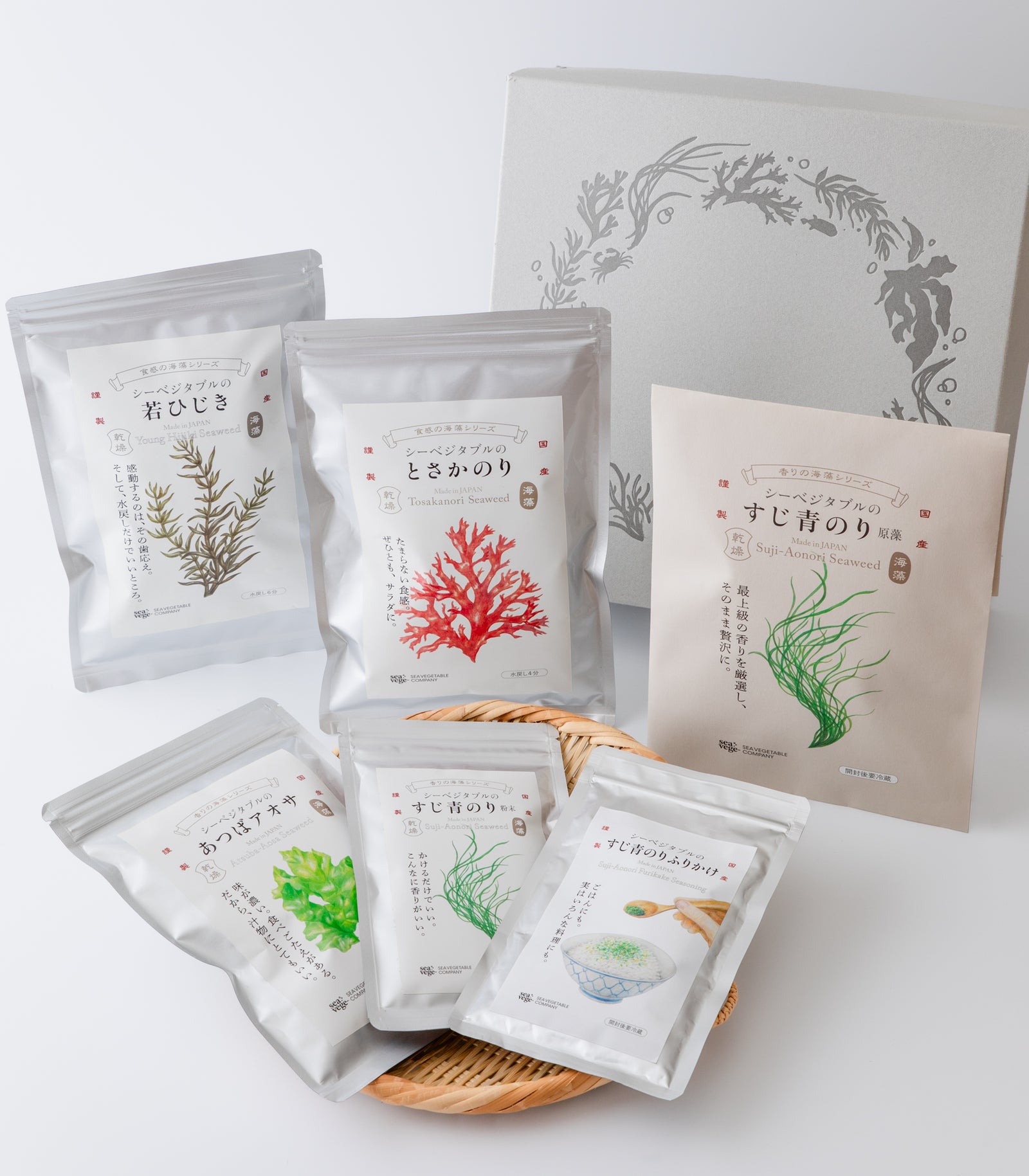 海藻ギフトボックス（大）／シーベジタブル – SEA VEGETABLE COMPANY