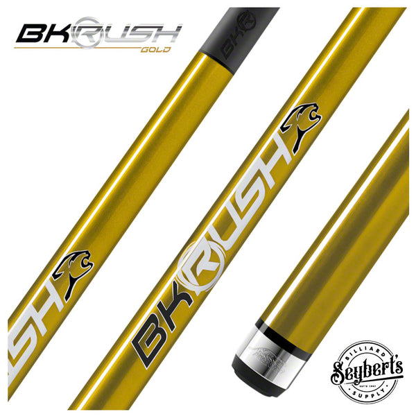 Predator BK Rush Gold Break Cue - No Wrap - BKRUSHGOLDNW