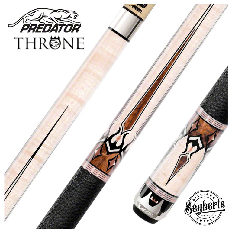 Predator Throne 3-4 Pool Cue - THRONE34 - Seybert's Billiards Supply