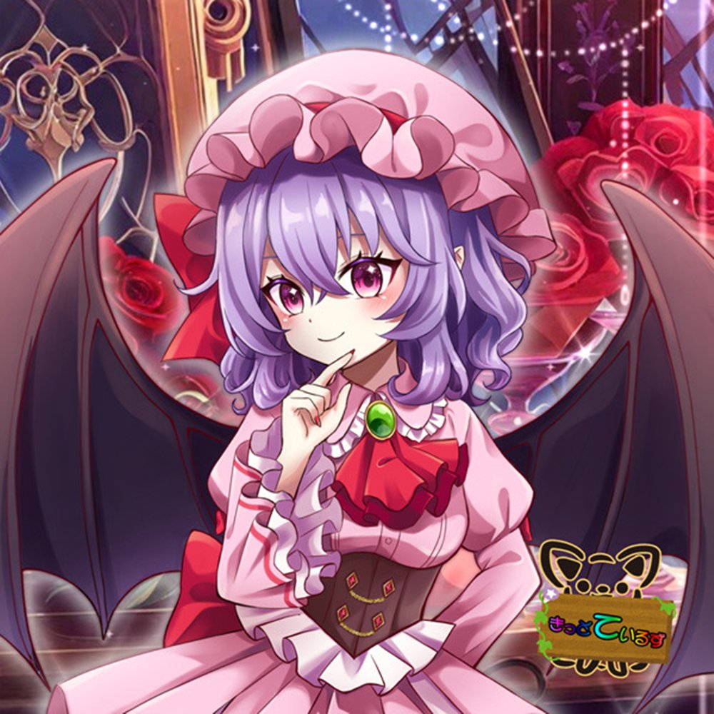 新品】東方projectステッカー「レミリア・スカーレット2」 / きっどて