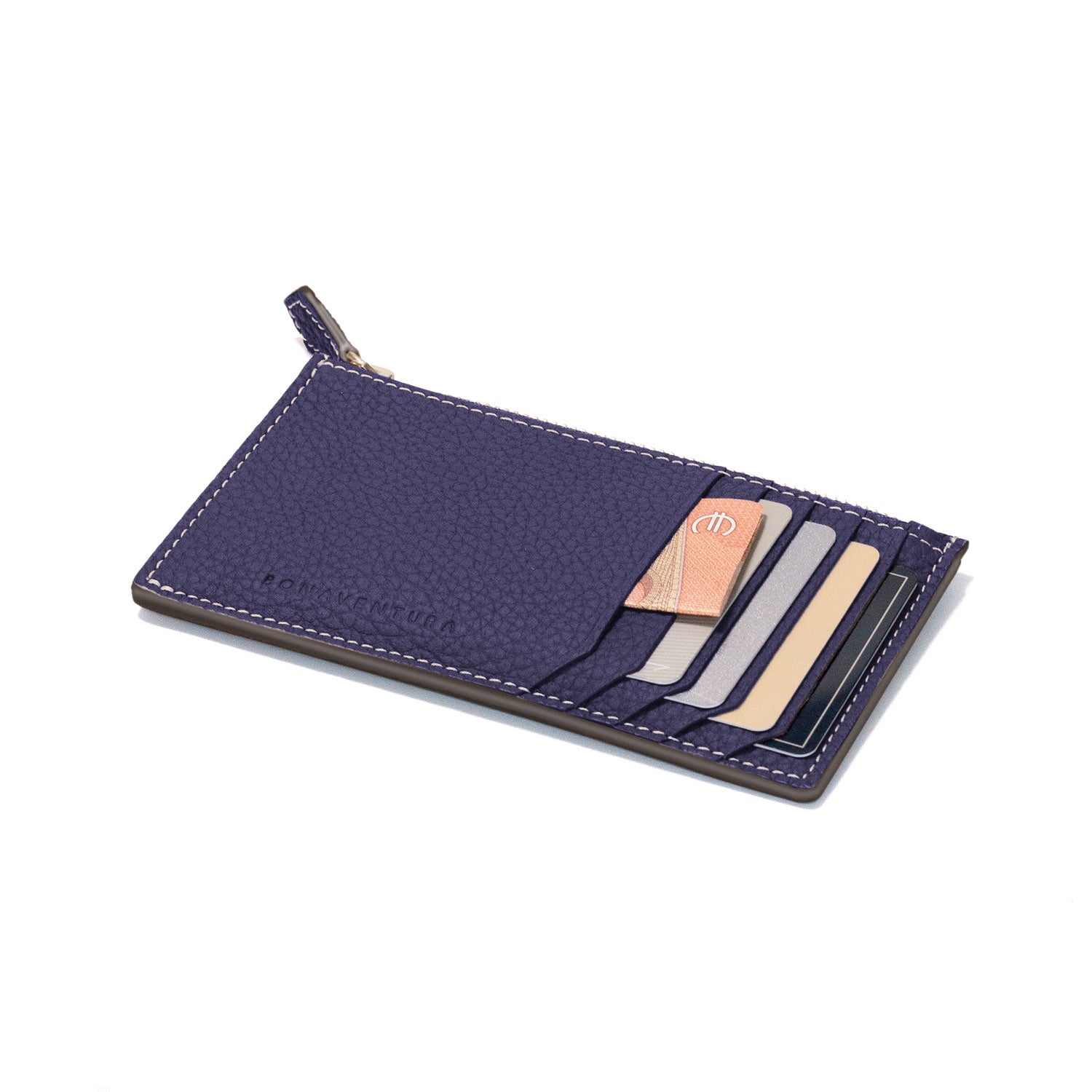 ボナベンチュラ】ミニジップ ウォレット シュリンクレザー – GQ SHOP