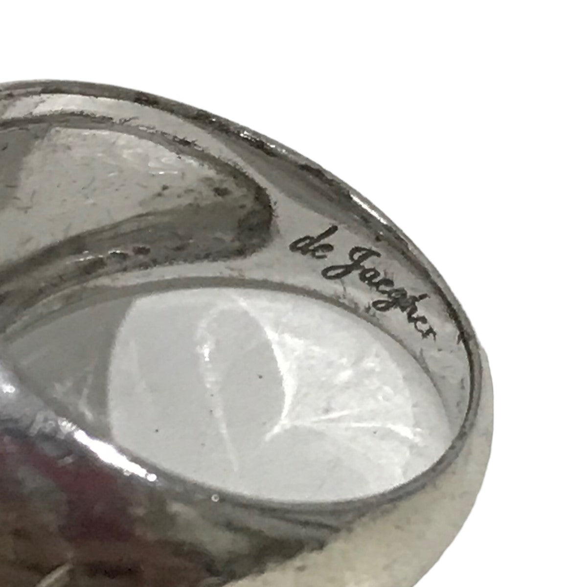 DE JAEGHER(ドゥジャガー) ダイヤシルバーリング サイズ 10｜【公式