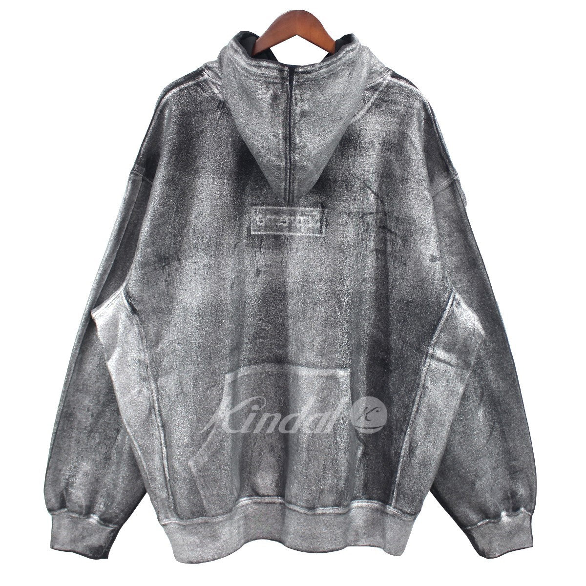 SUPREME × MM6 Maison Margiela 24SS MM6 Foil Box Logo Hooded