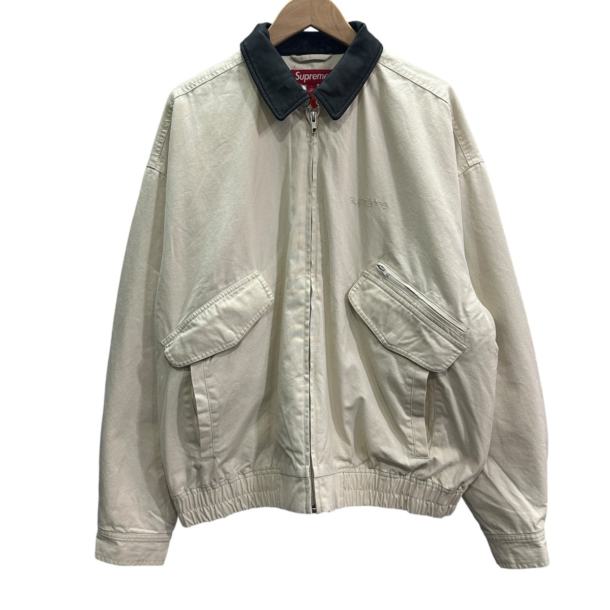 Supreme(シュプリーム) 24AW/Leather Collar Utility Jacket レザー