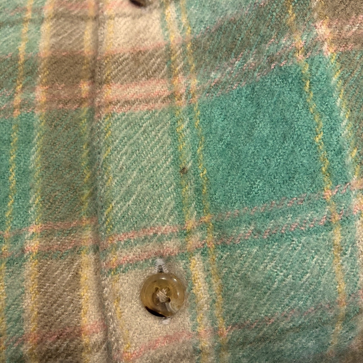 doublet(ダブレット) 21AWCHECK SHIRT WITH MY DOLLチェックシャツ