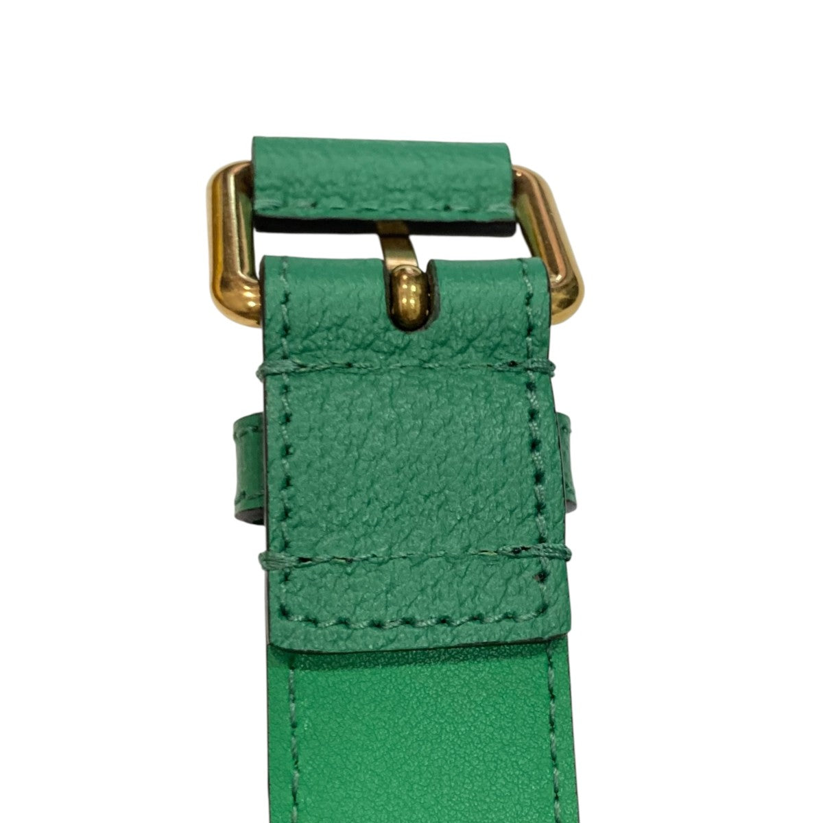 GUCCI×adidas ロゴレザーベルト702277 702277 グリーン｜【公式