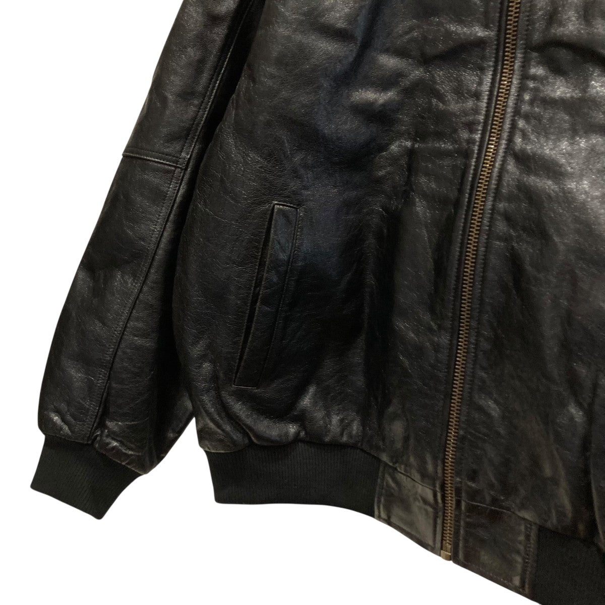 PABLO VINCI(パブロヴィンチ) 24AWカウハイドレザーボンバージャケット