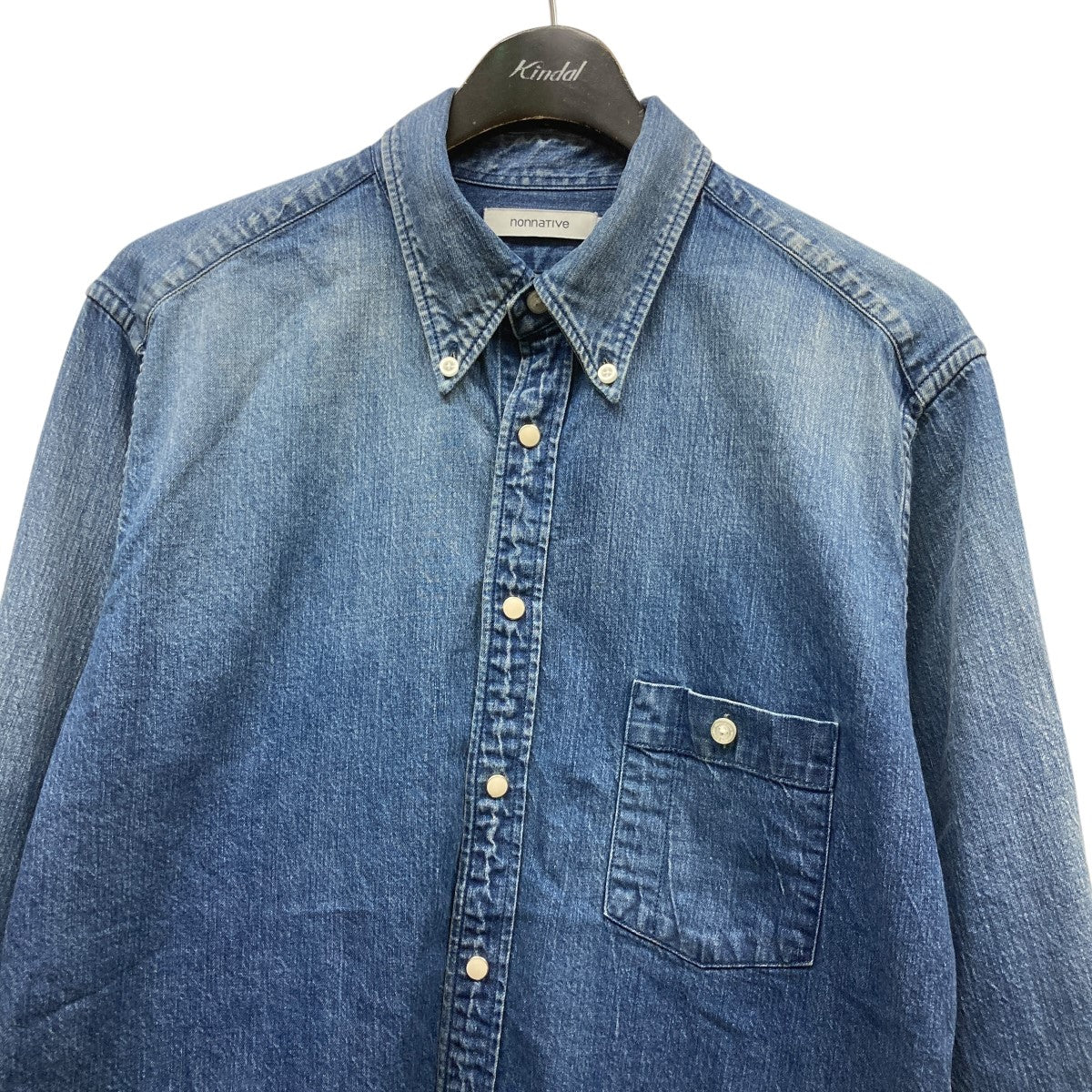 nonnative(ノンネイティブ) DWELLER B．D． SHIRT COTTON 8oz DENIM