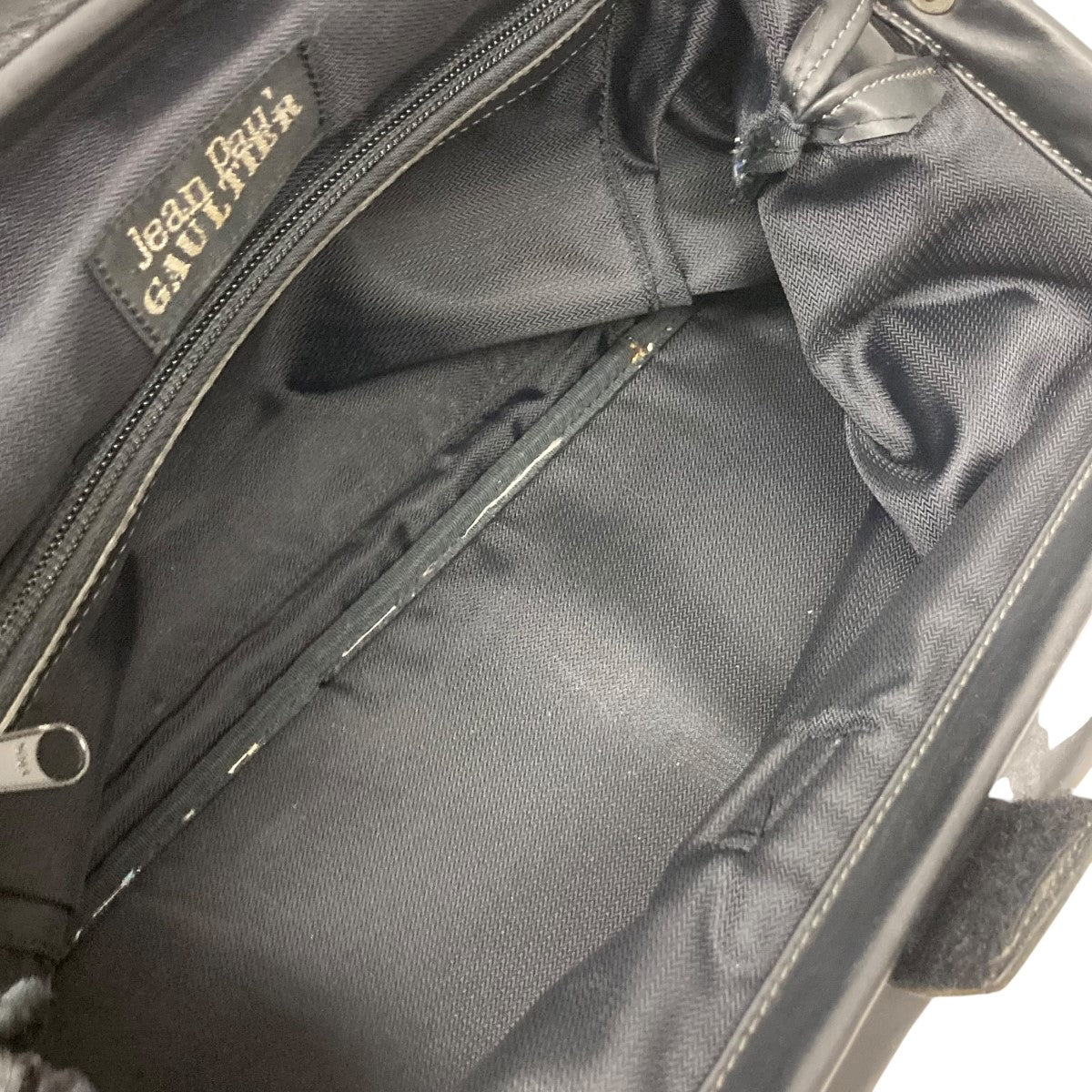 Jean Paul GAULTIER(ジャンポールゴルチェ) ボストンバッグ ブラック