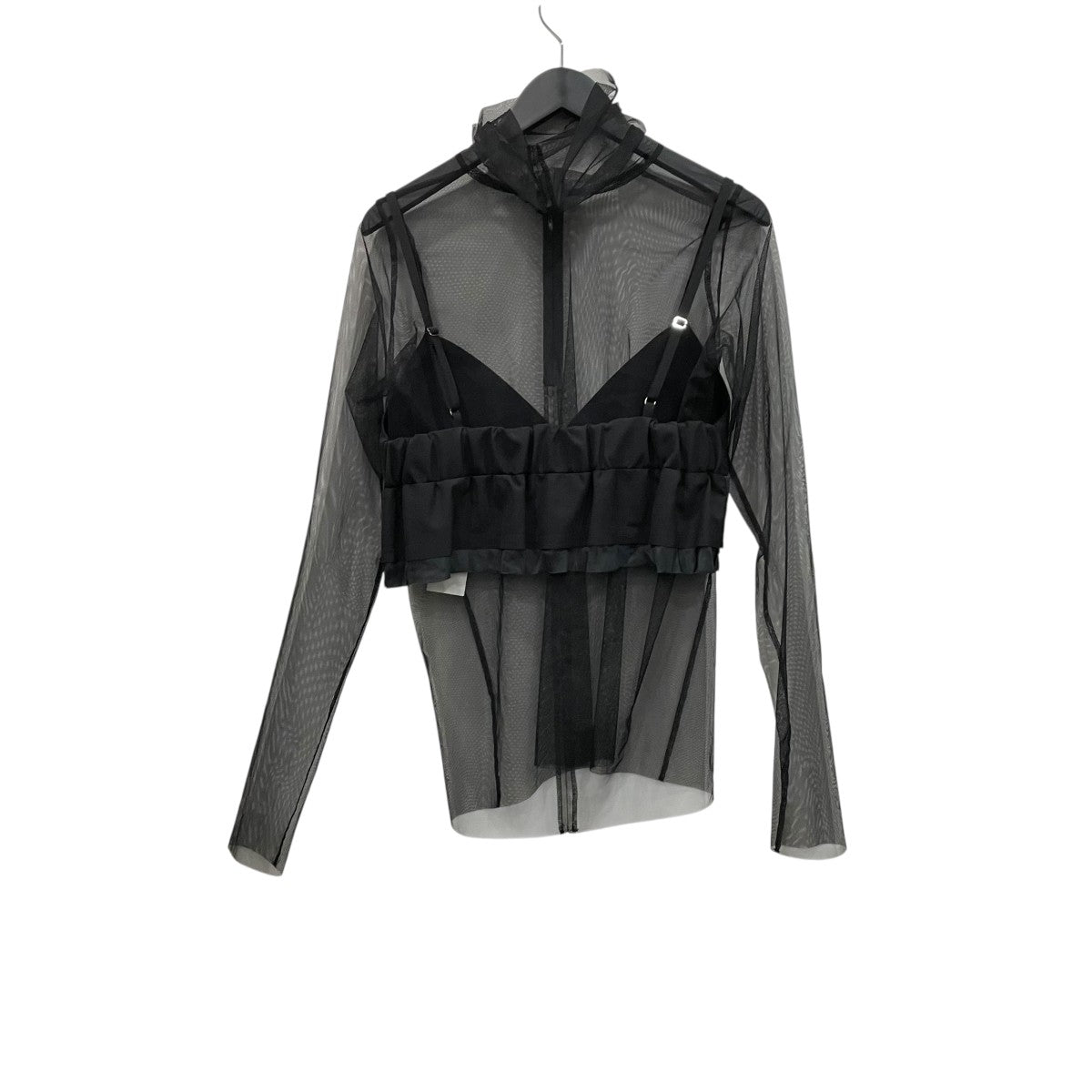 sacai(サカイ) TULLE X SUITING PULLOVERブラウス22-06369 22-06369