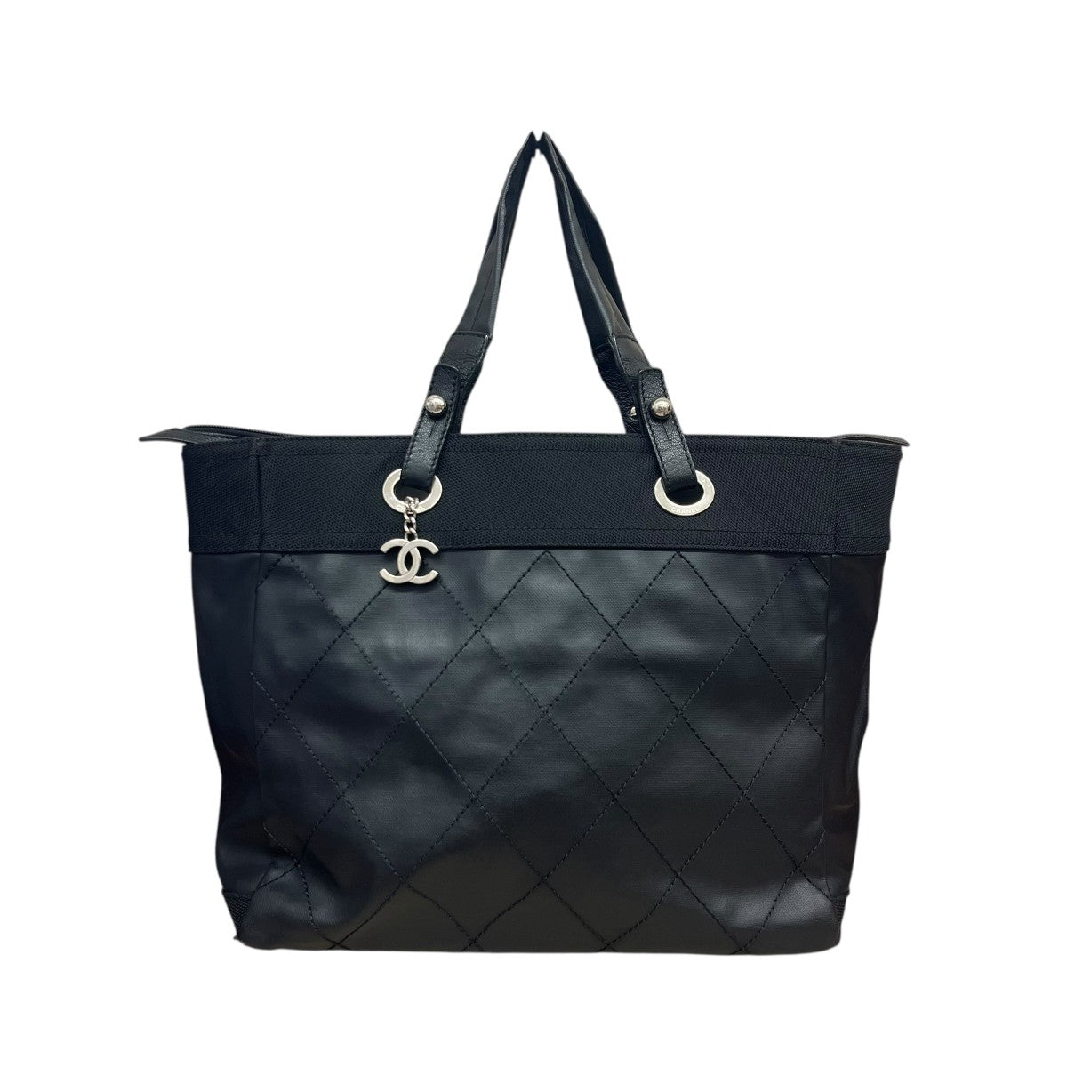CHANEL(シャネル) キルティングトートバッグ 1138**** ブラック