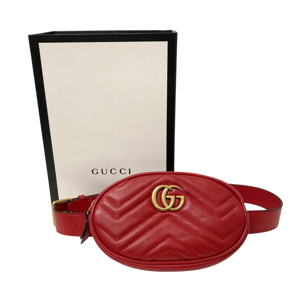 GUCCI(グッチ) ボディバッグ476434・585795 476434・585795 レッド
