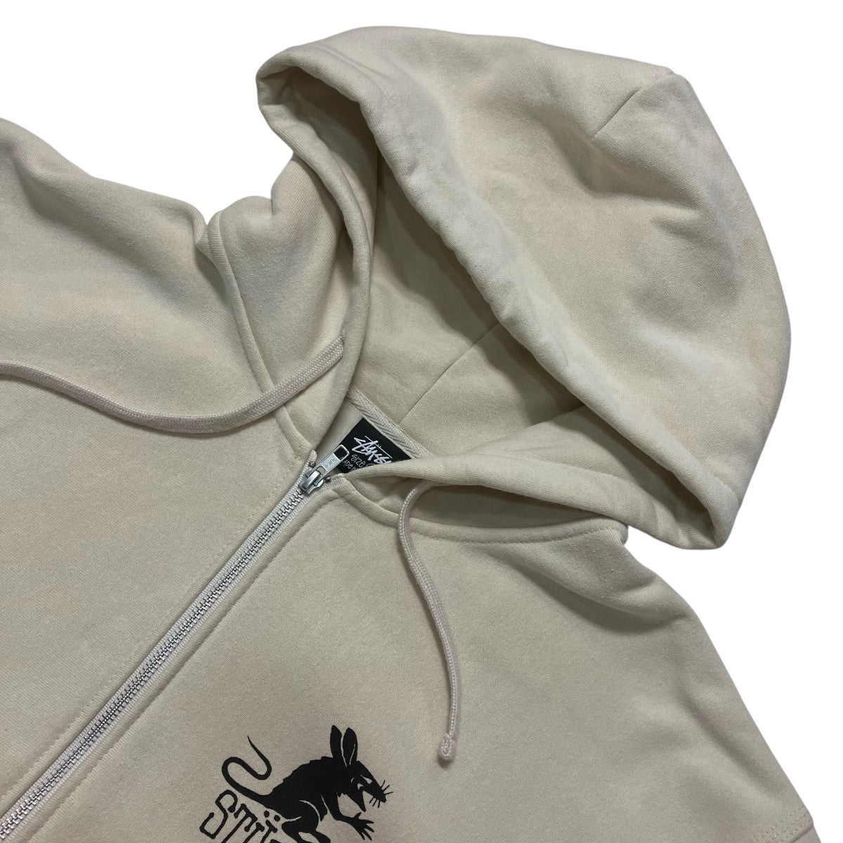 stussy(ステューシー) ジップパーカー ベージュ サイズ L｜【公式