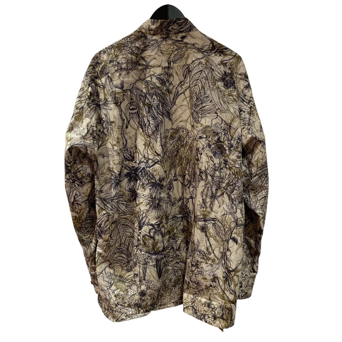 DRIES VAN NOTEN(ドリスヴァンノッテン) 23AWボタニカルシャツ カーキ