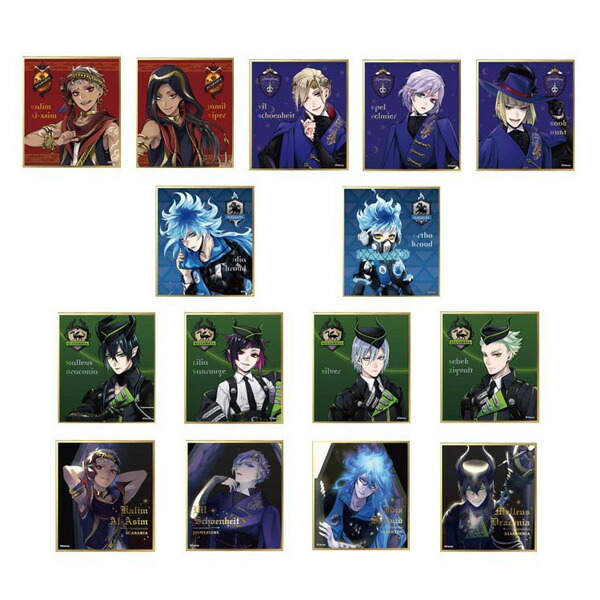 楽天市場】ディズニー ツイステッドワンダーランド ビジュアル色紙