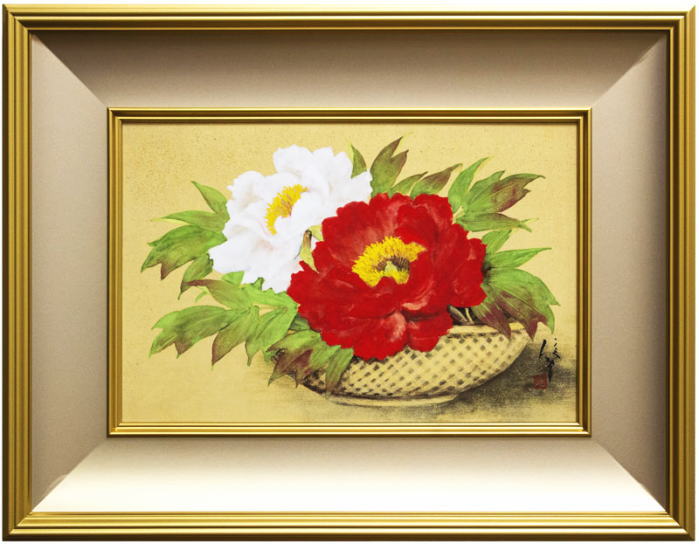 楽天市場】岩澤重夫 「 緑山響水 」 日本画 F4 ( 4号 )【中古】 : 内田画廊