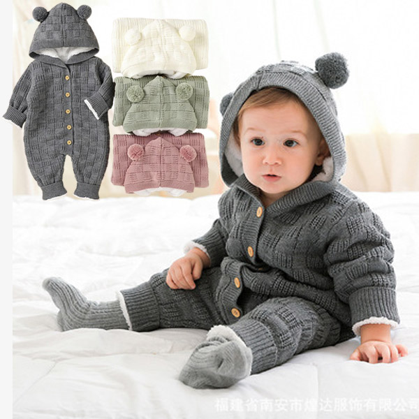 楽天市場】【楽天スーパーセール】ロンパース 男の子 長袖 あったか 冬