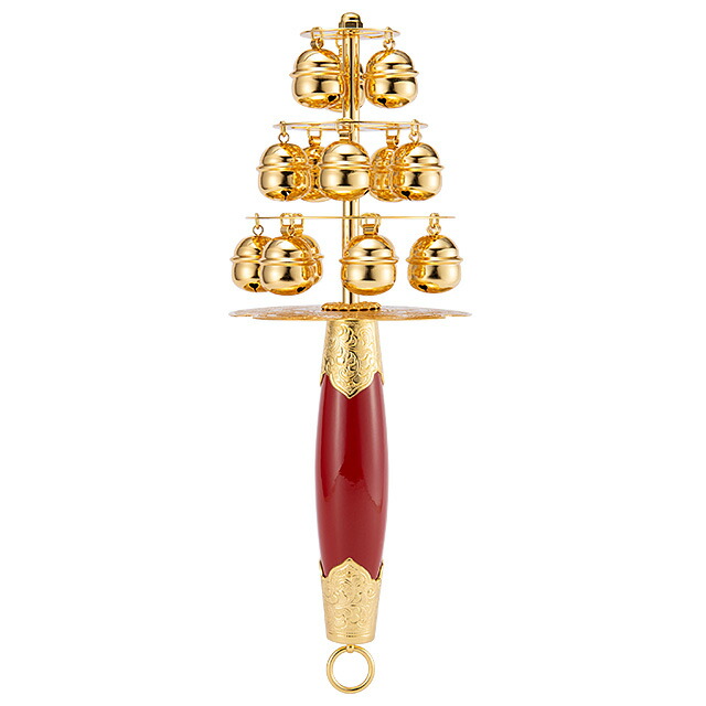 楽天市場】神楽鈴 三番叟鈴 巫女鈴 お祓い 鈴 かぐらすず 日本舞踊