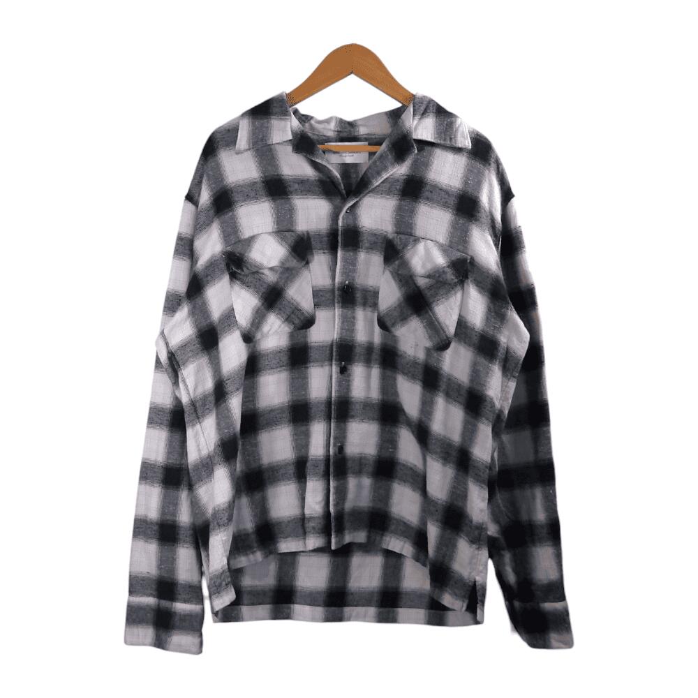 楽天市場】UNUSED アンユーズド 22AW 日本製 Damaged check shirt