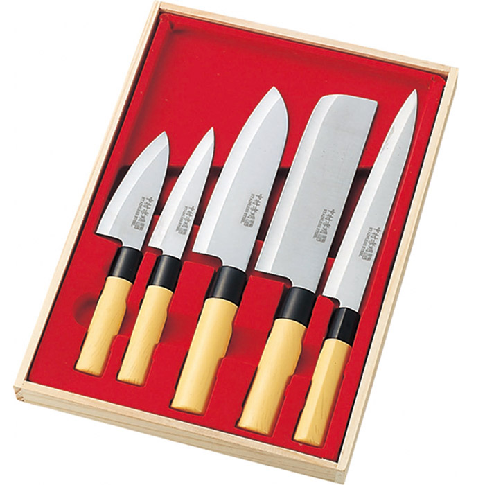 楽天市場】中村孝明 和包丁5本セット NKL-01/ 5本入り 万能包丁 刺身