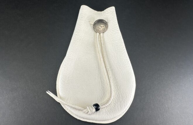 楽天市場】ゴローズ goro's [新品] 巾着ポーチ M 赤茶 goro's GORO'S