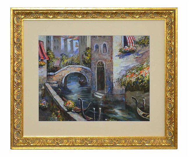 楽天市場】油絵 南イタリアの額絵 アート 絵画 額縁 輸入家具