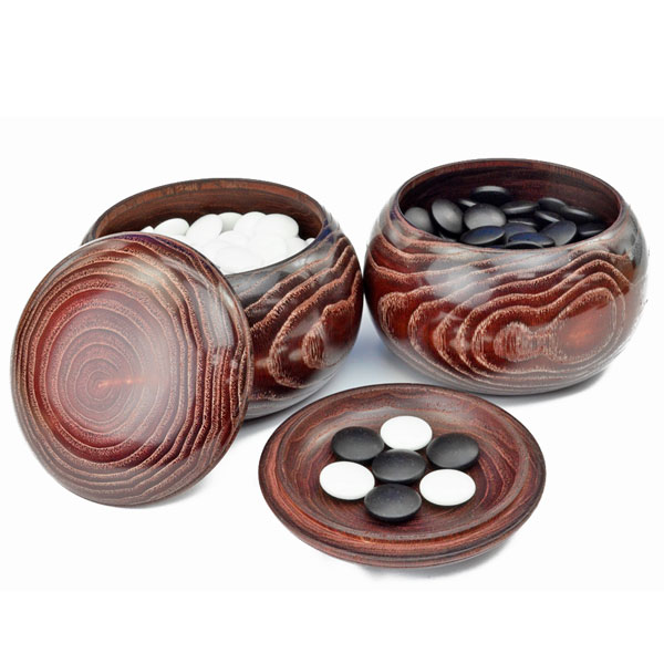 楽天市場】碁石 日向特製蛤碁石 25号 実用 (厚み7.0mm) ※木製栗碁笥