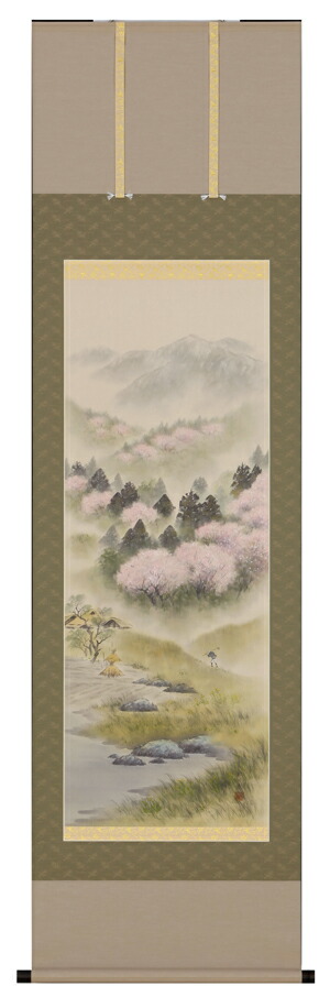 楽天市場】掛け軸 掛軸（かけじく）瀑聲 （美濃 正堂）＜太巻二重箱