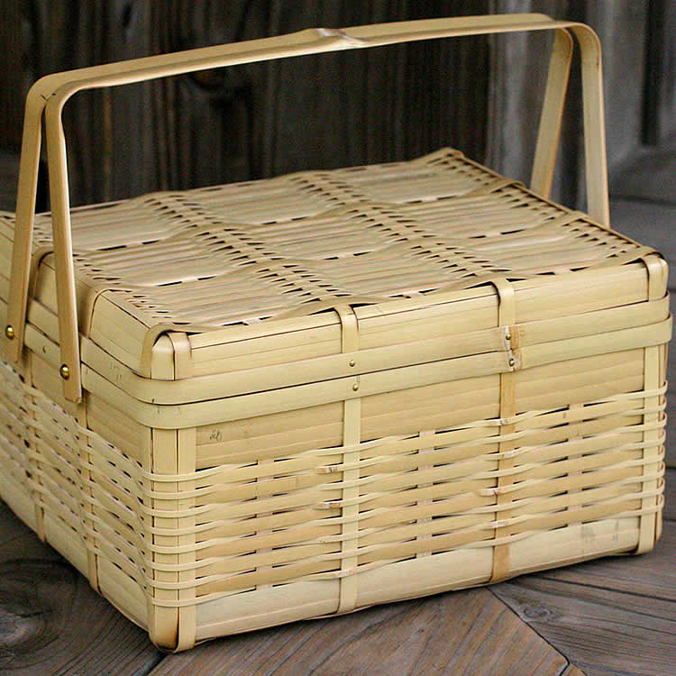 楽天市場】スズ竹市場かご(特大)篠竹 : 虎斑竹専門店 竹虎